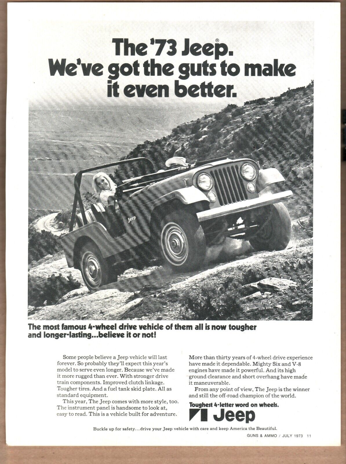 1973 Jeep Ad; 