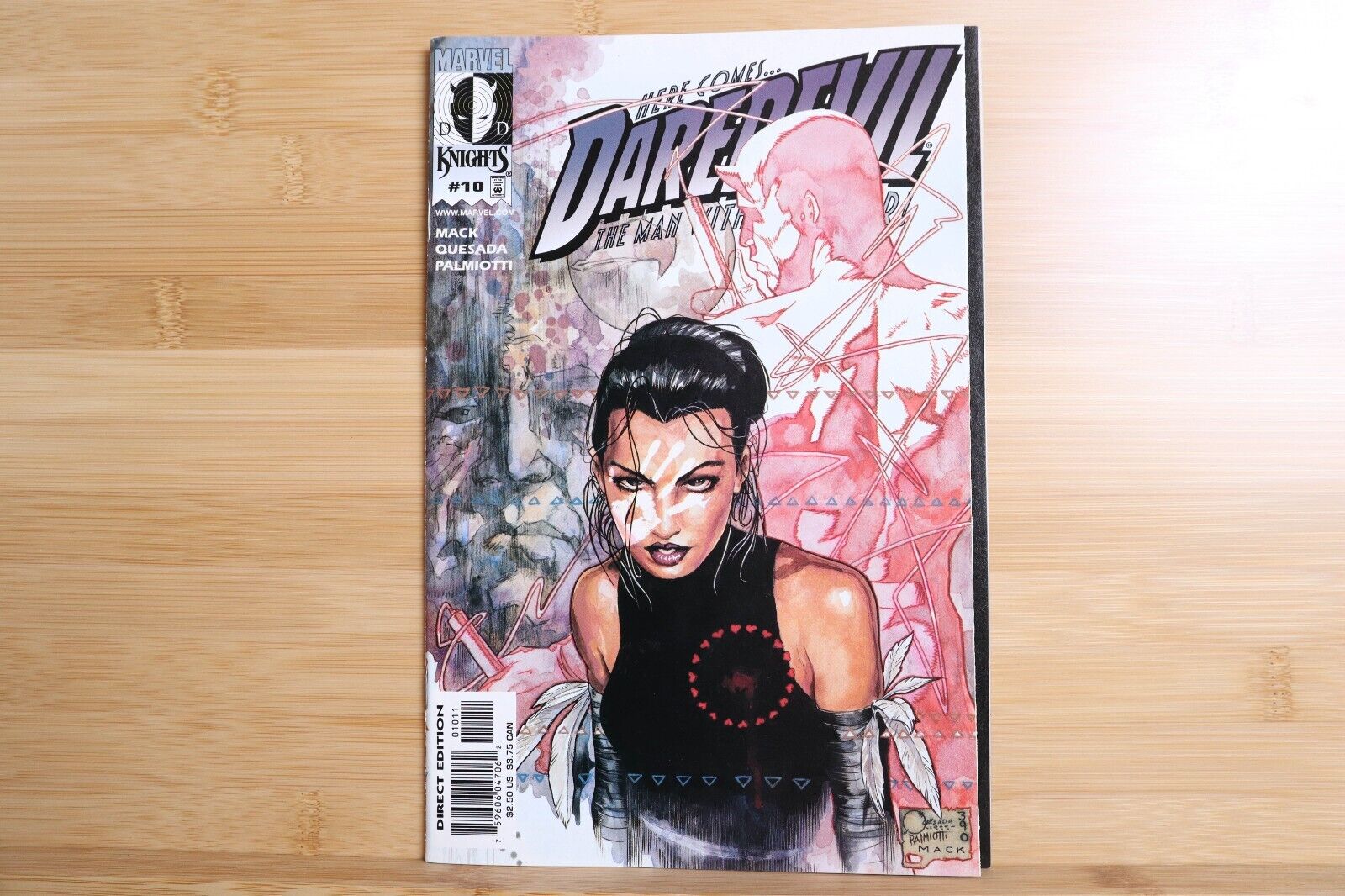 Daredevil #10 1st Echo Cover /Origin Newsstand Direct Edition VF - 2000