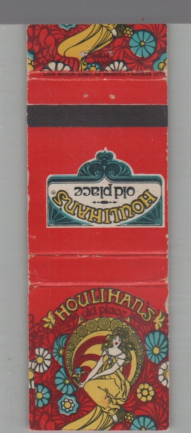 Matchbook Cover - Houlihan\'s Old Place Restaurant Indianapolis, IN