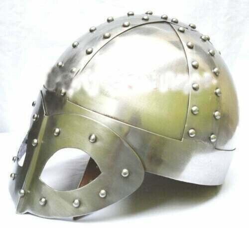 Antique Norman Medieval Spectacle Viking Armor Helmet Gjermundu Helmet Best Gift