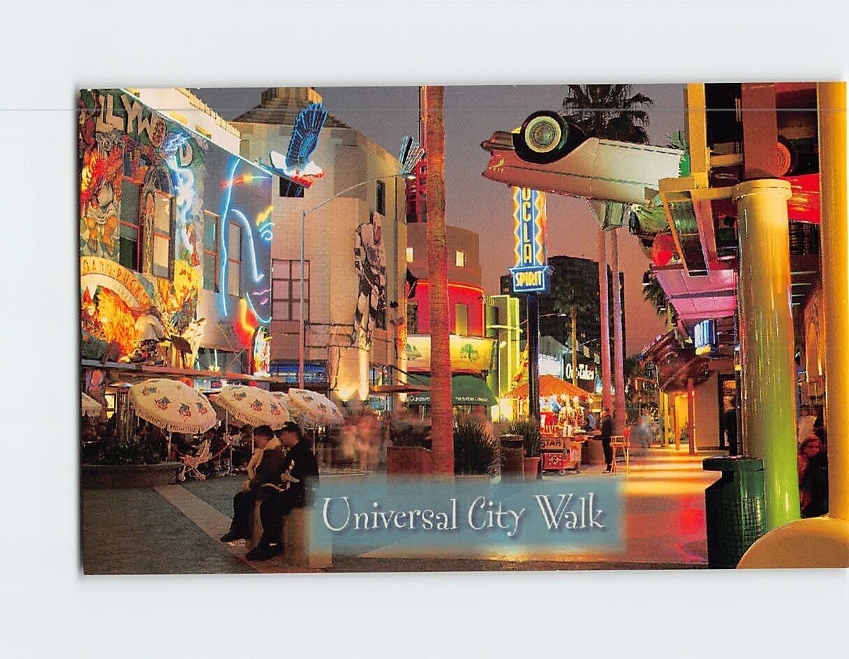 Postcard Universal City Walk California USA