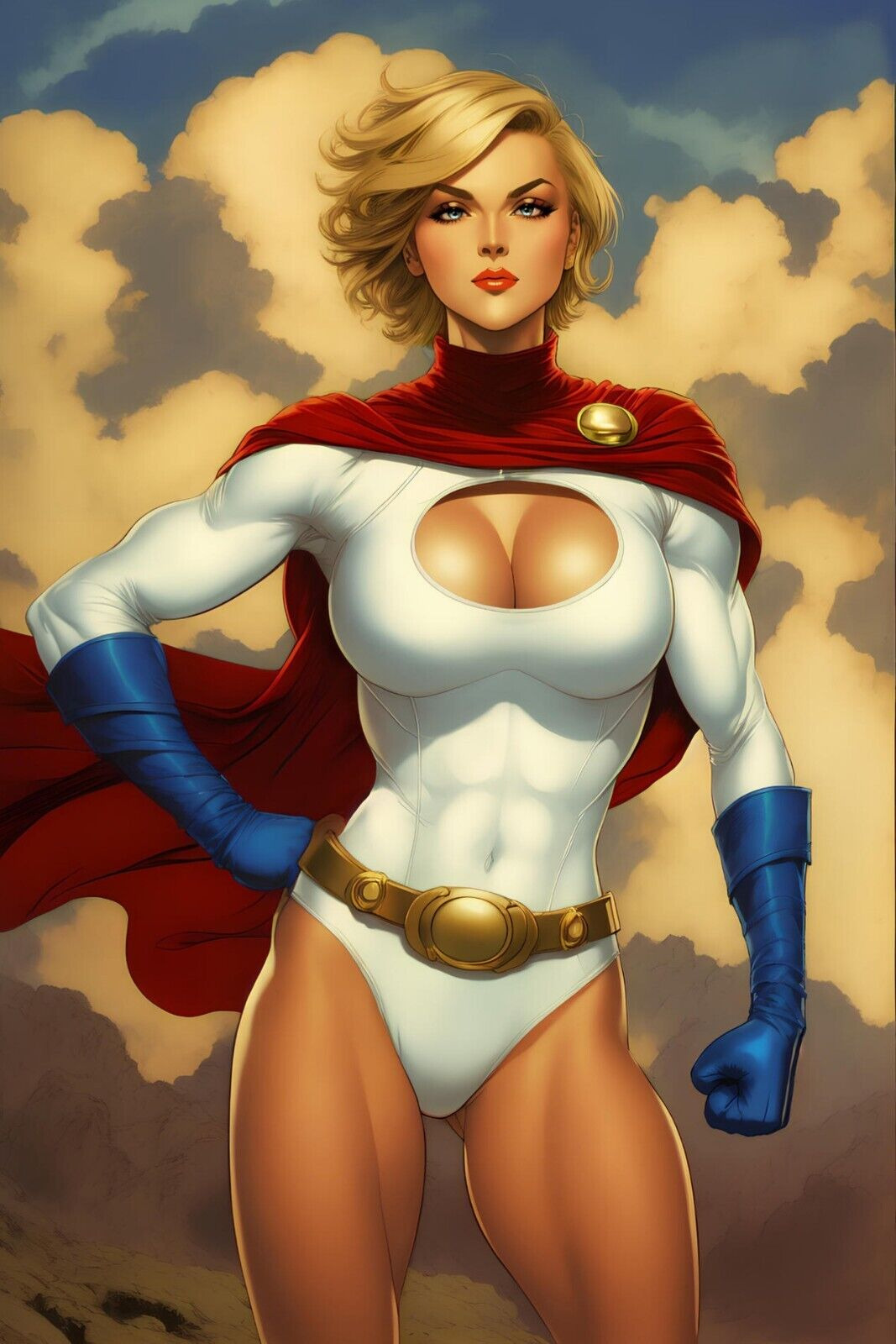 Power Girl 11x17 Bruce Wayne POSTER DC Comics Superman Harley Quin Catwoman
