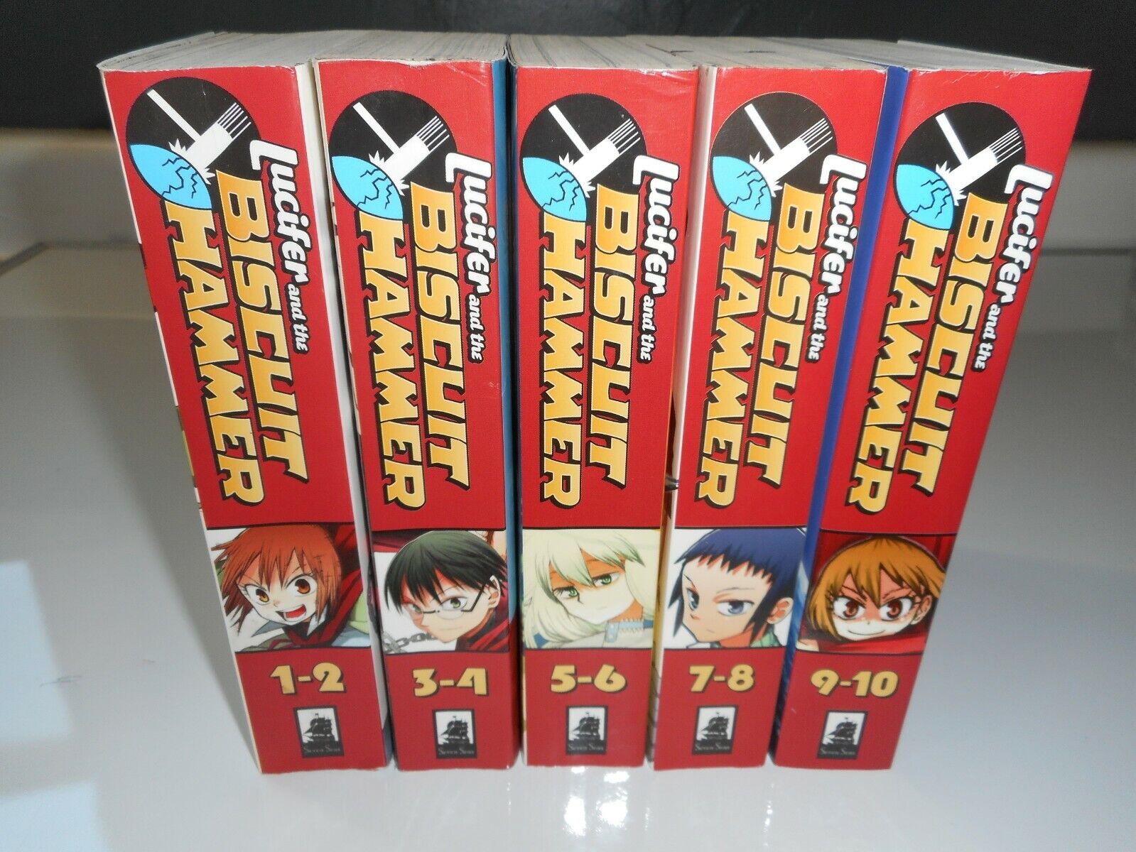 Lucifer and the Biscuit Hammer 1-10 English Complete Manga by Satoshi Mizukami