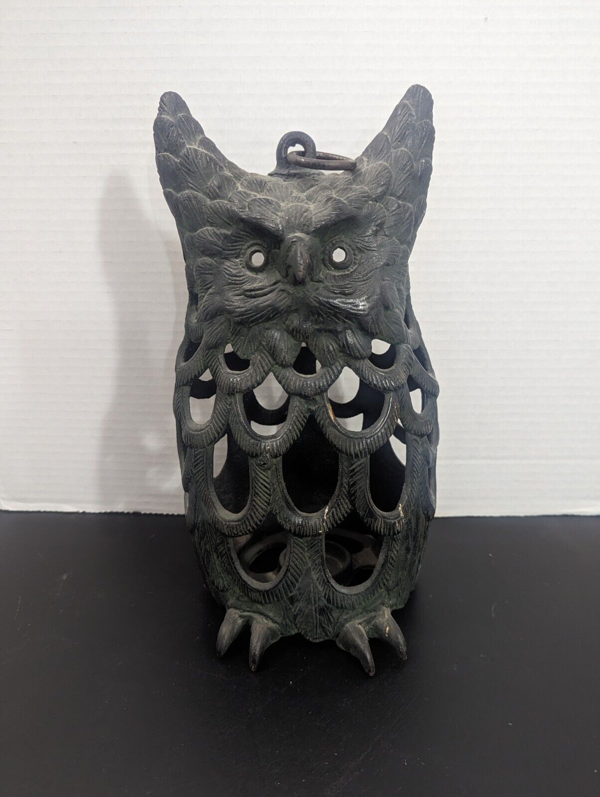 Japanese Cast Iron Owl