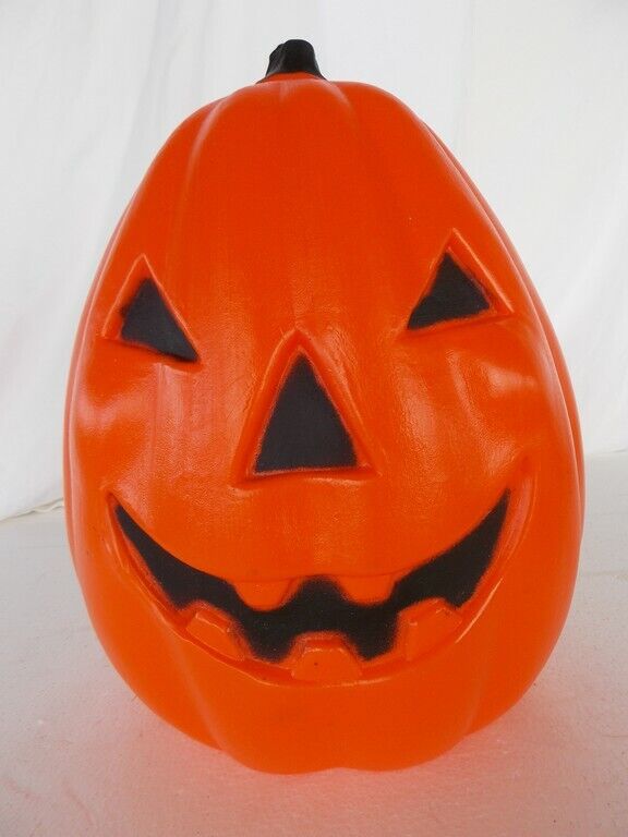 Jack O Lantern Halloween Lighted Blow Mold TPI 1991 Canada Pre-owned