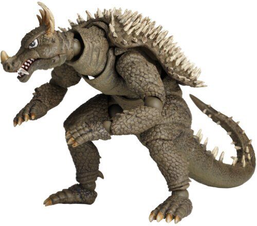 SCI-FI Revoltech 021 Destroy All Monsters Anguirus ABS PVC Action Figure Kaiyodo
