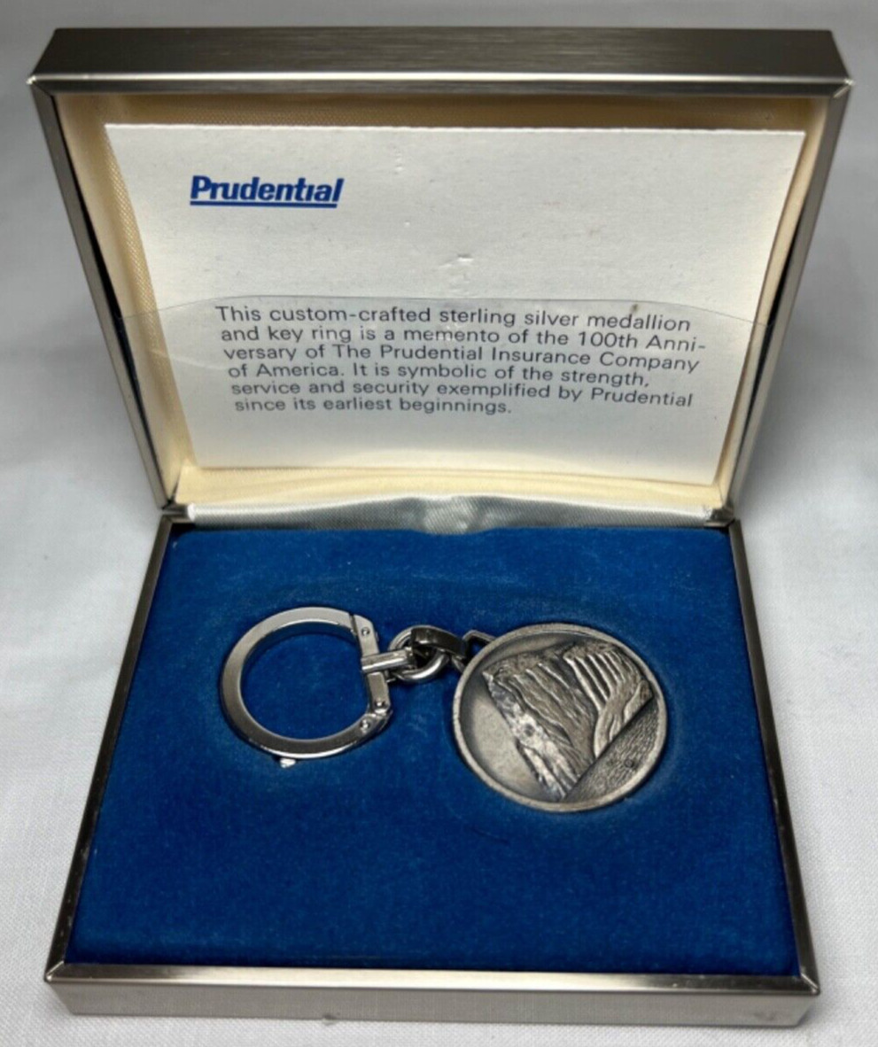 1975 Sterling Silver Prudential Insurance Key Chain