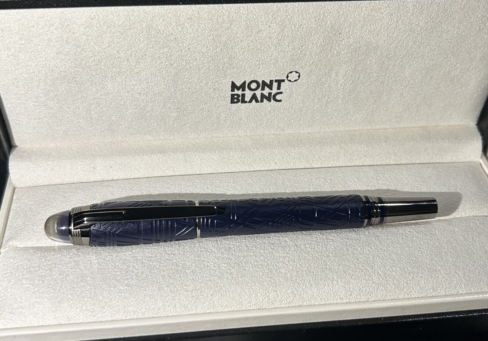MONTBLANC Starwalker SpaceBlue Resin Blue Fineliner Pen
