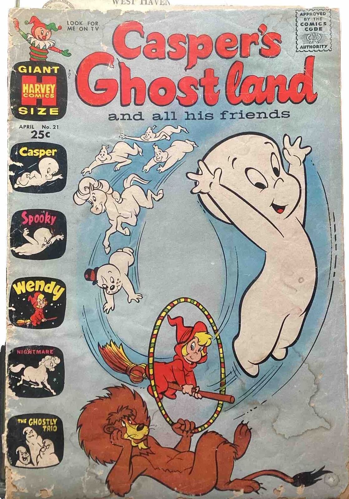 Casper's Ghostland #21 1964 Very Good RARE