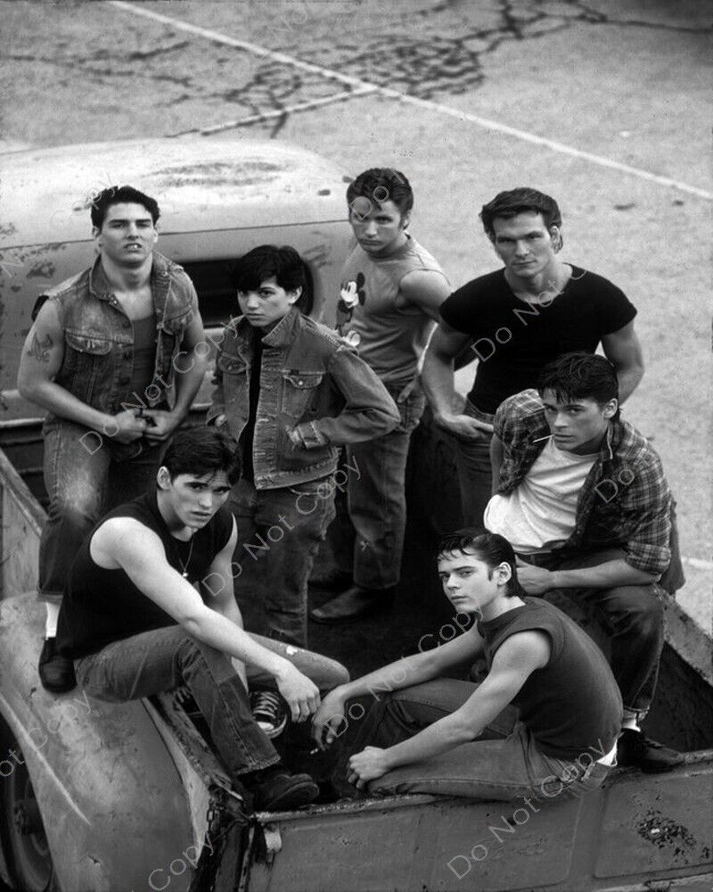 8x10 The Outsiders 1983 PHOTO photograph picture print cast tom cruise pony boy