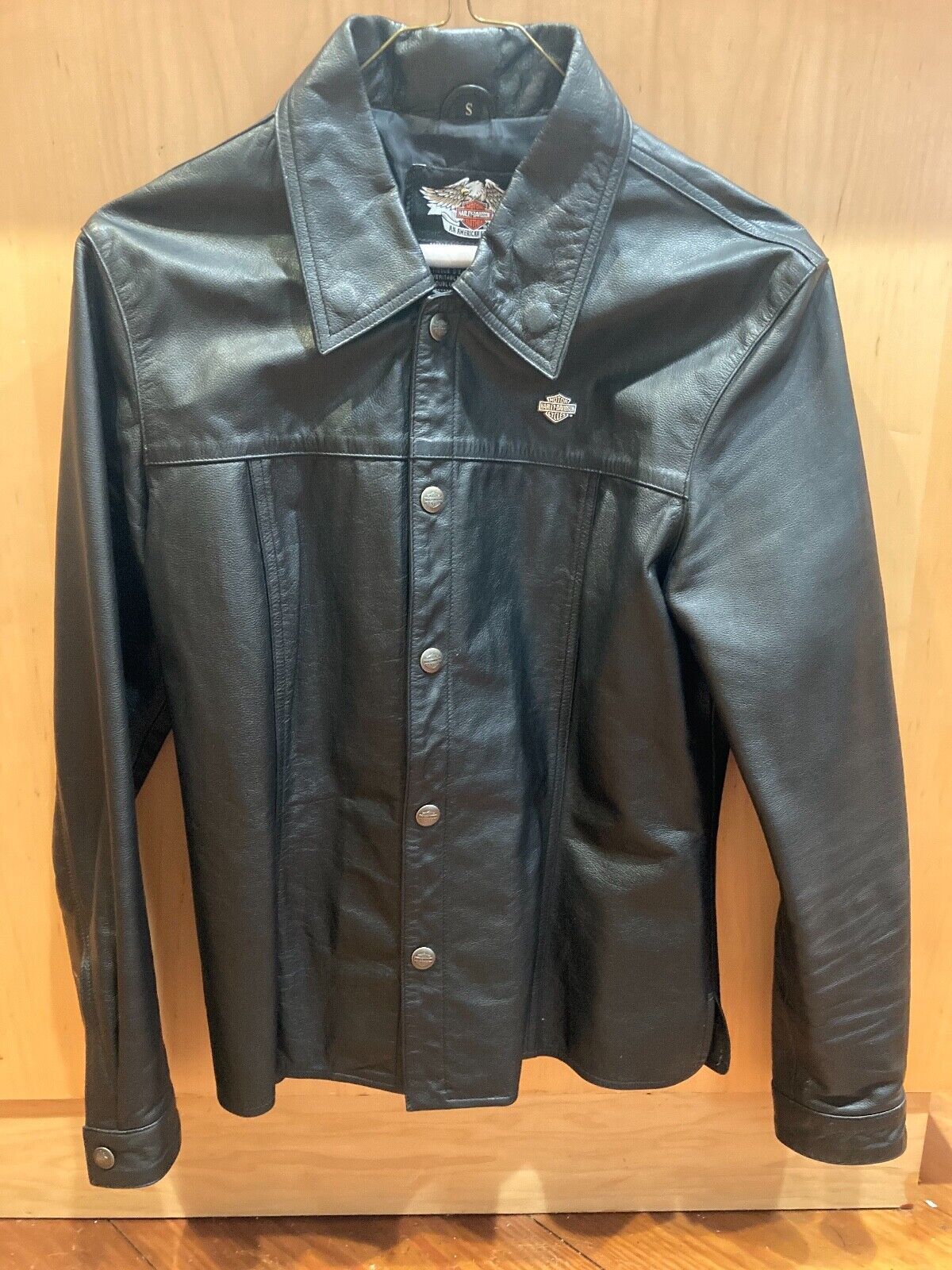 NOS Harley Davidson Genuine Soft Leather Jacket - Ladies Size Small