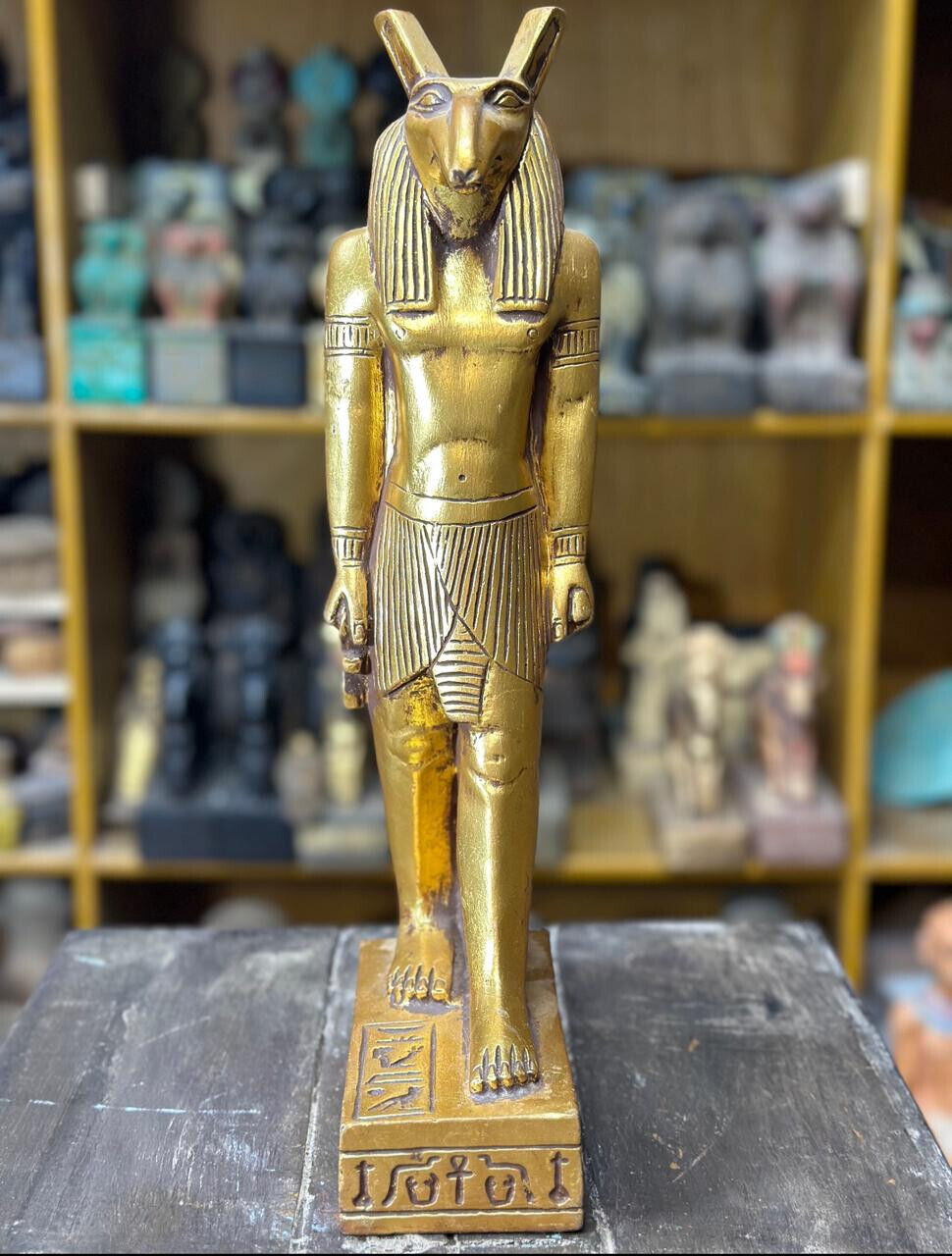 Ancient Egyptian Antiquities   Egyptian Statue God Seth Egyptian Pharaonic BC