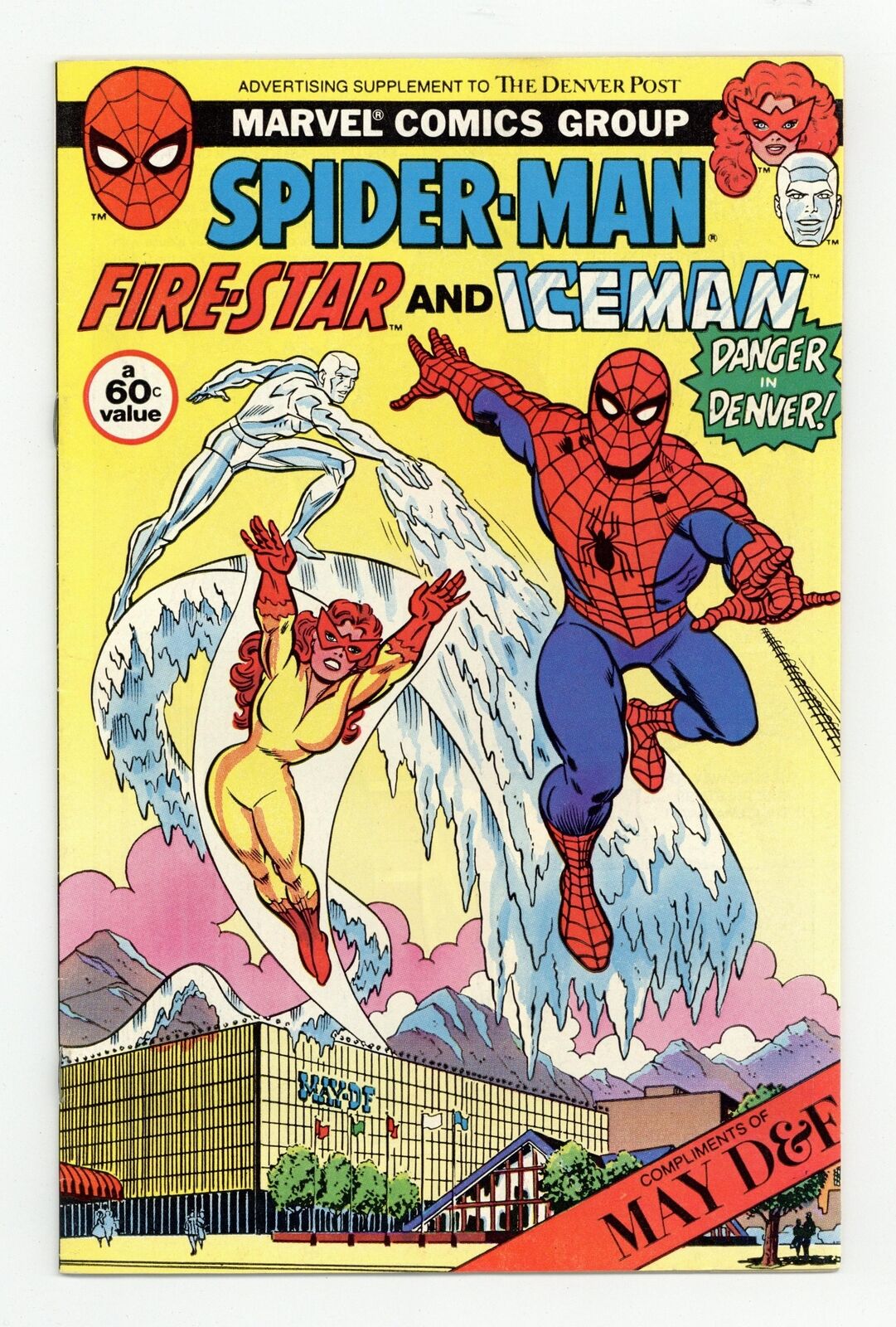 Amazing Spider-Man Denver Post Giveaway #0 FN 6.0 1983