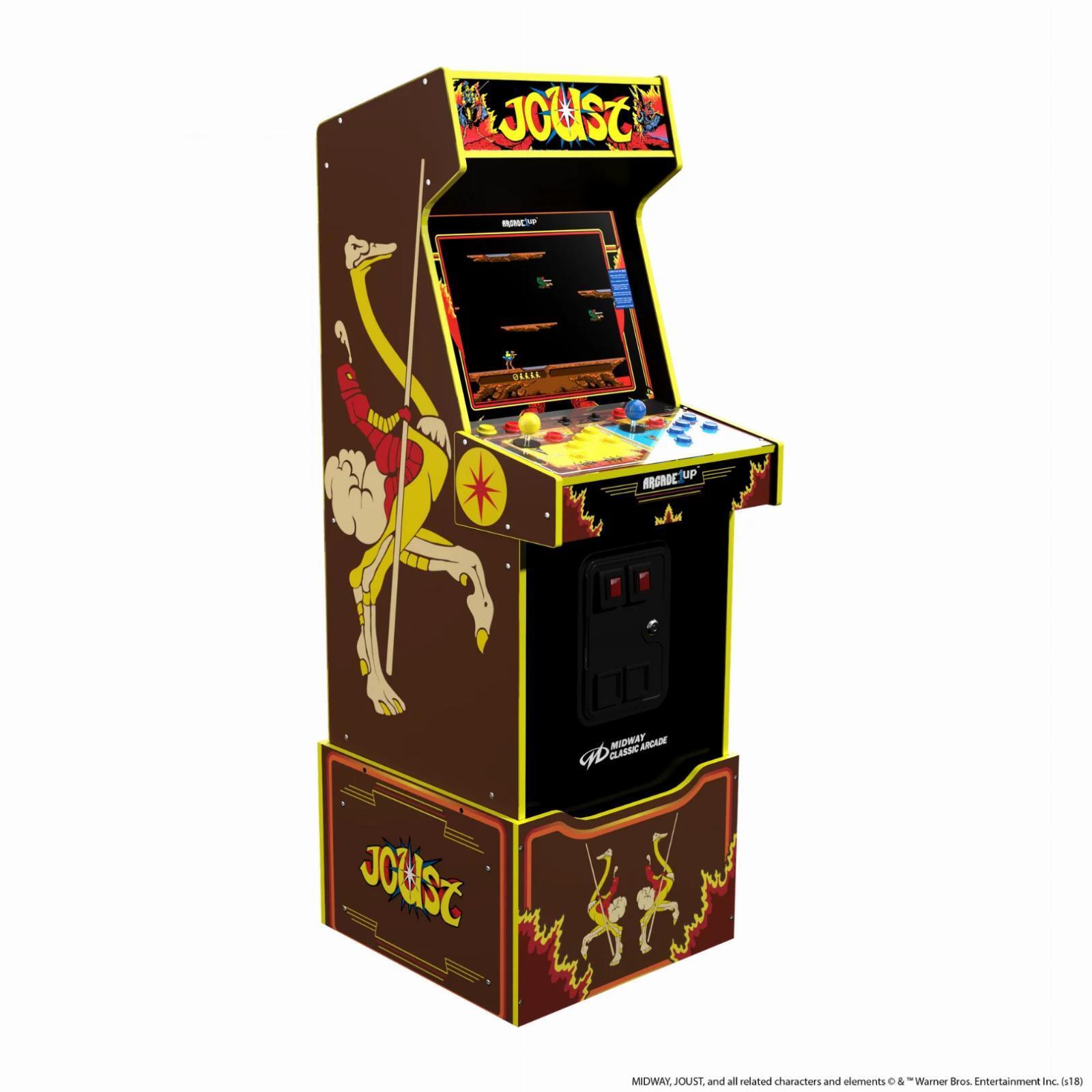 Arcade1Up Joust 14-IN-1 Midway Legacy Edition Video Arcade Cabinet With Riser