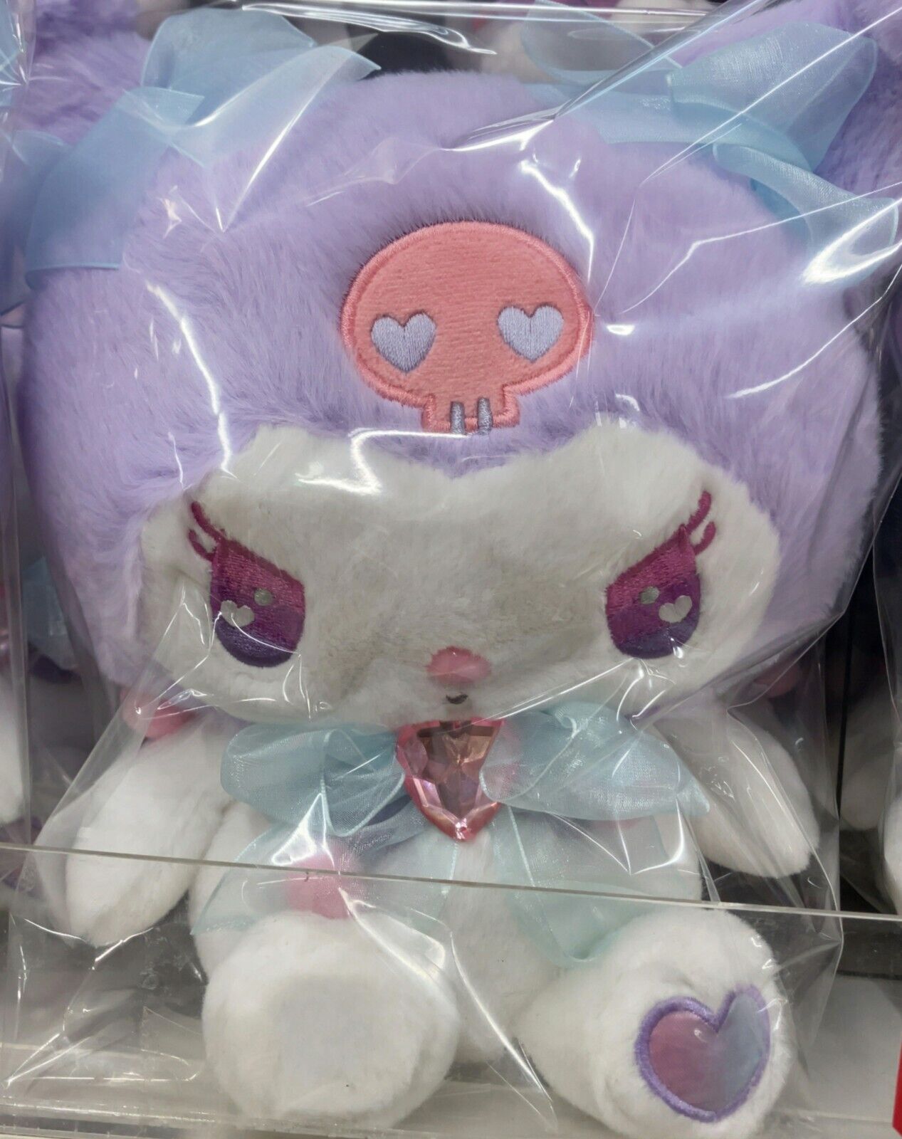 Sanrio Character Kuromi Stuffed Toy (Ｔｗｉｎｐｒｉｓｍ) PU Plush Doll New Japan