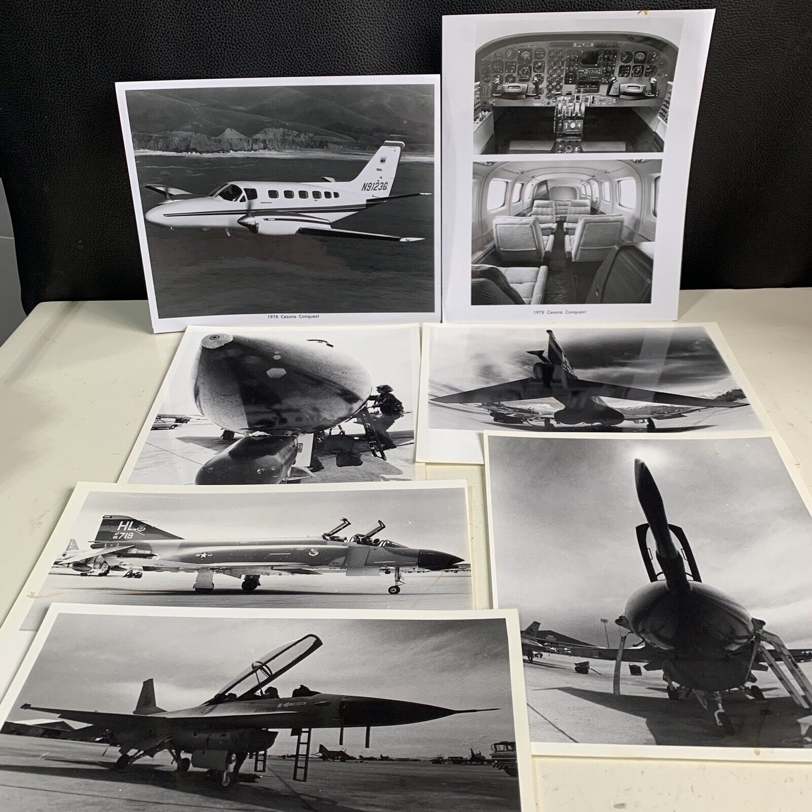 Vintage Aviation Photos, McDonnell F-4 Phantom, Fighter Jets, Cessna & More 8x10