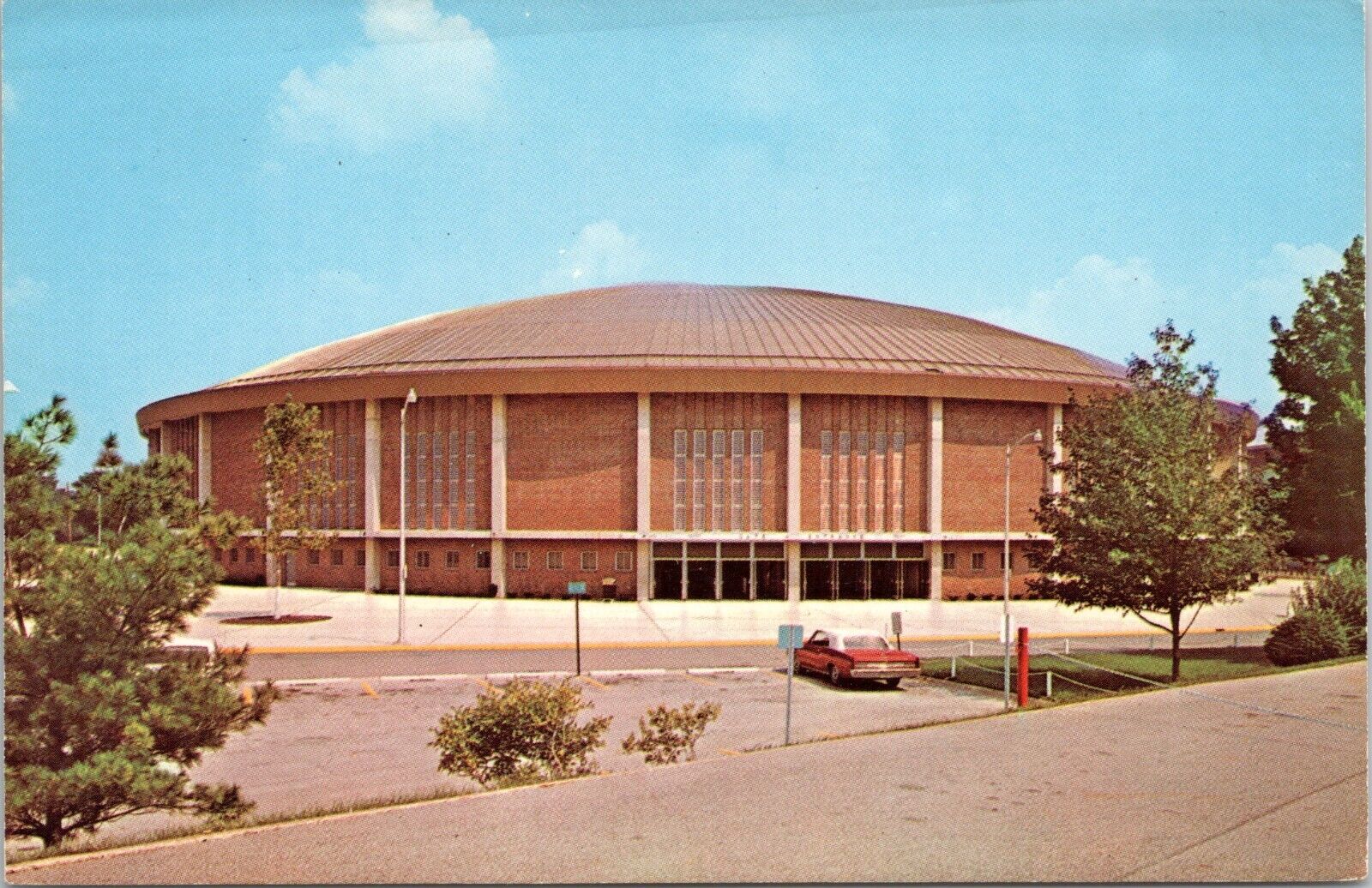 Purdue University Mackey Arena, Lafayette Indiana - Chrome Postcard - Basketball