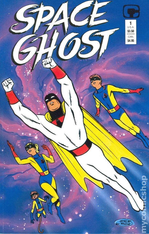 Space Ghost #1 FN+ 6.5 1987 Stock Image