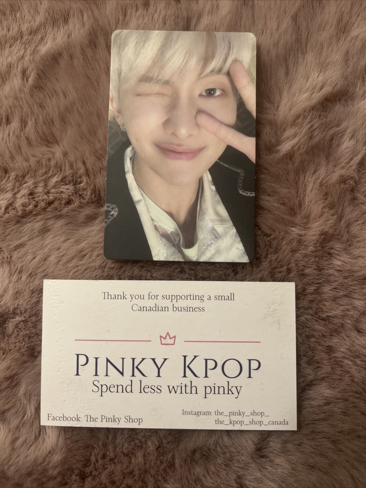 BTS RM \'Map Of The Soul\' Official Photocard + FREEBIES