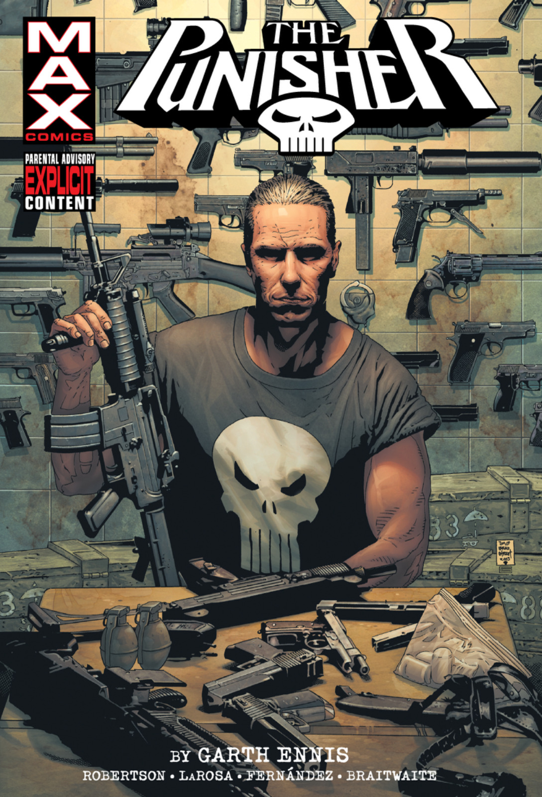 PRESALE Punisher MAX by Garth Ennis Omnibus Vol 1 New Printing Marvel Comics HC