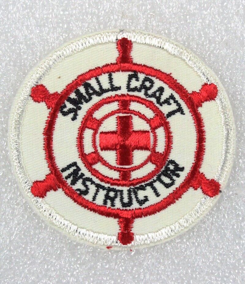Red Cross: Small Craft Instructor patch - 2 3/4\
