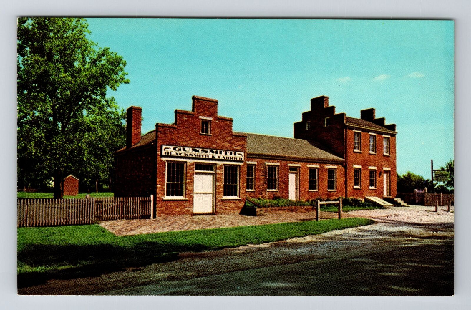 Nauvoo IL-Illinois, Jonathan Browning Home, Gun Shop, Antique Vintage Postcard