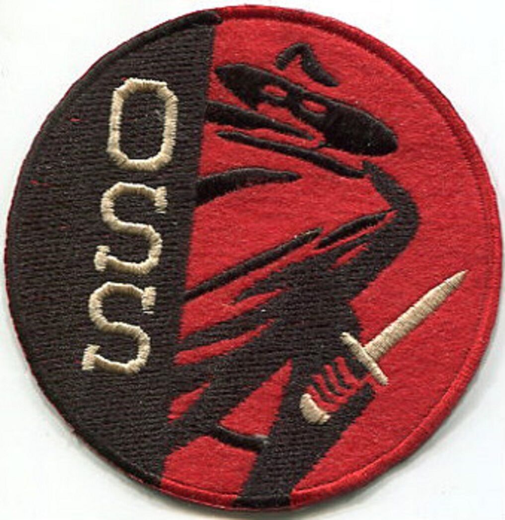 US ARMY OFFICE OF STRATEGIC SERVICES OSS SHOULDER SLEEVE INSIGNIA SSI