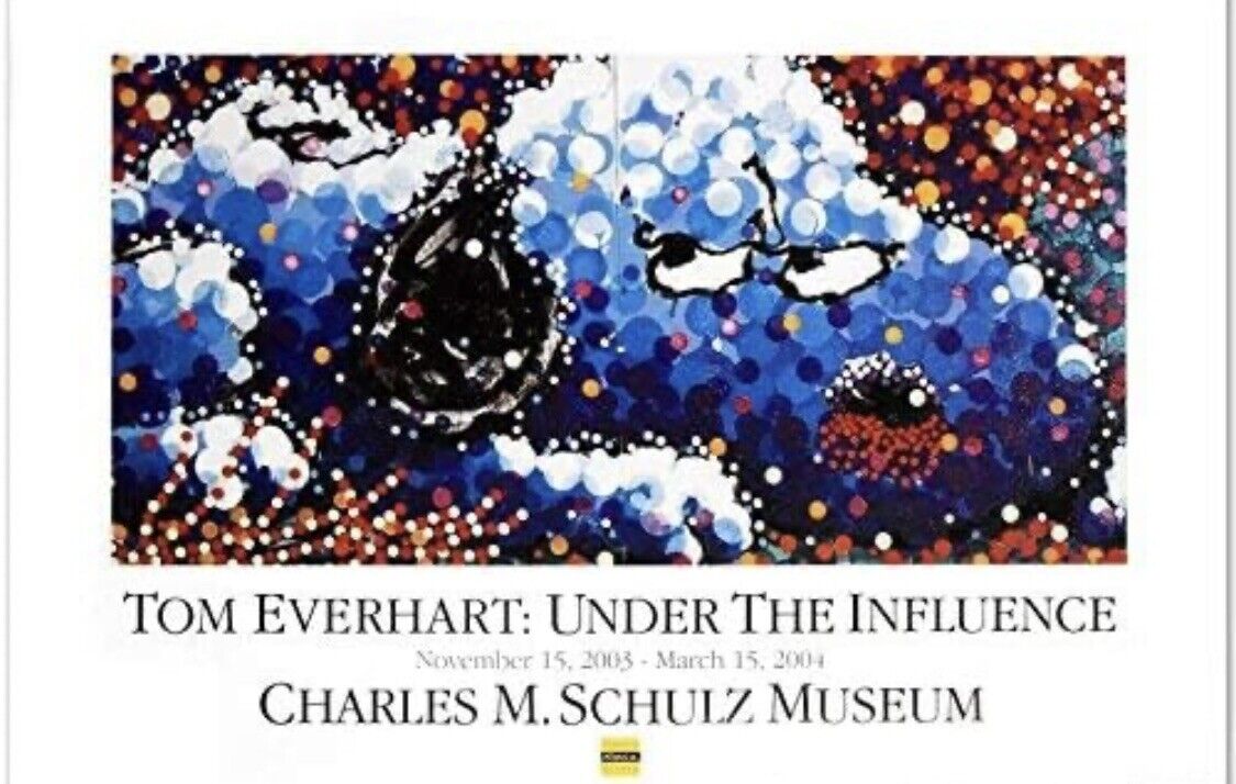 Tom Everhart Snoopy Under The Influence Museum Poster - New