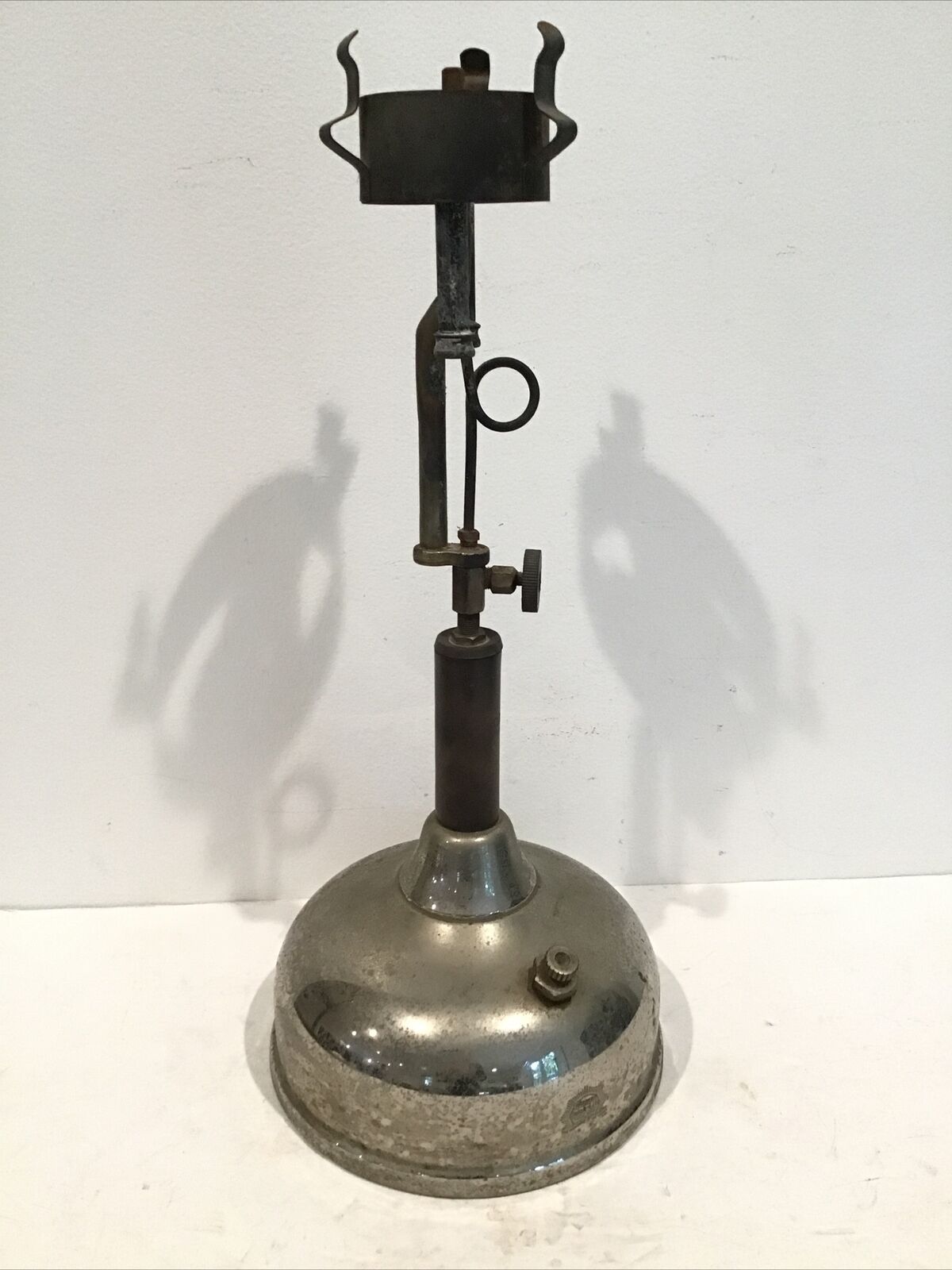 vintage Coleman Quick-Lite Gas Pressure Table Lamp Lantern (Amish Style)