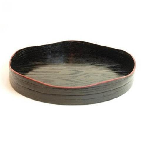 Yamamichi-bon lacquered wood tray for Japanese tea ceremony from Japan New