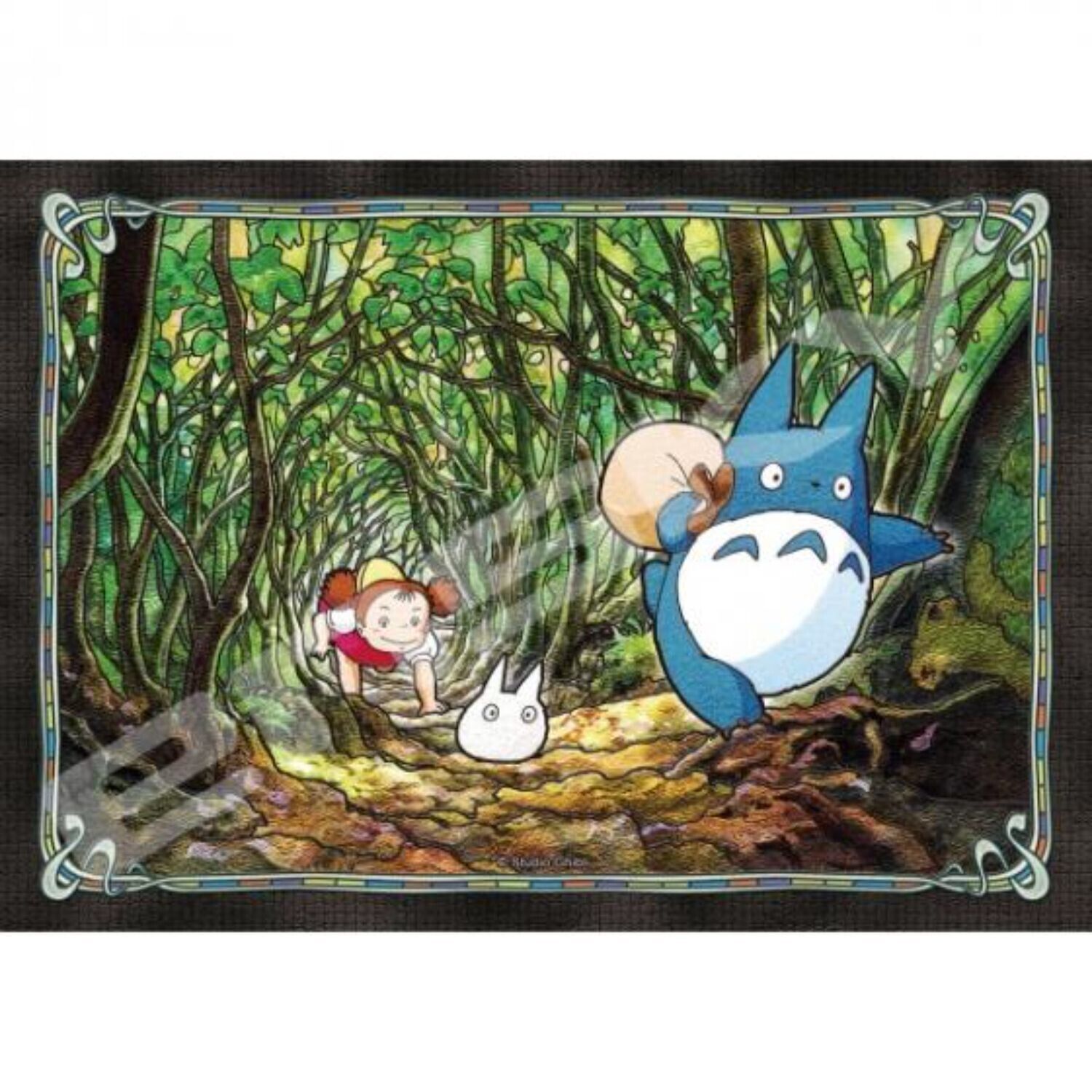 My Neighbor Totoro art crystal jigsaw puzzle (secret tunnel ) Studio Ghibli New