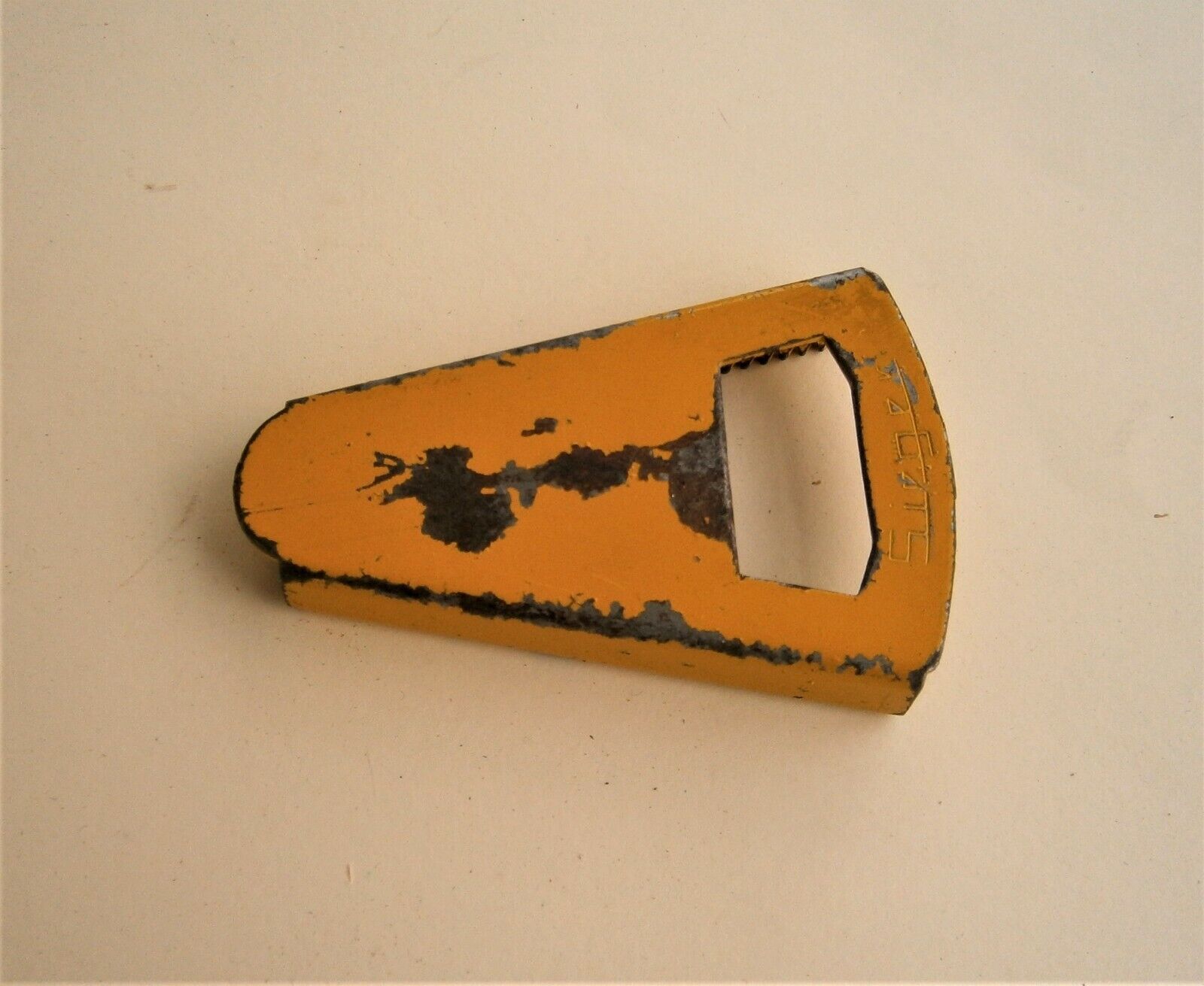 Vintage Sieger Yellow Bottle Opener Retro Collectibles 1970s Germany