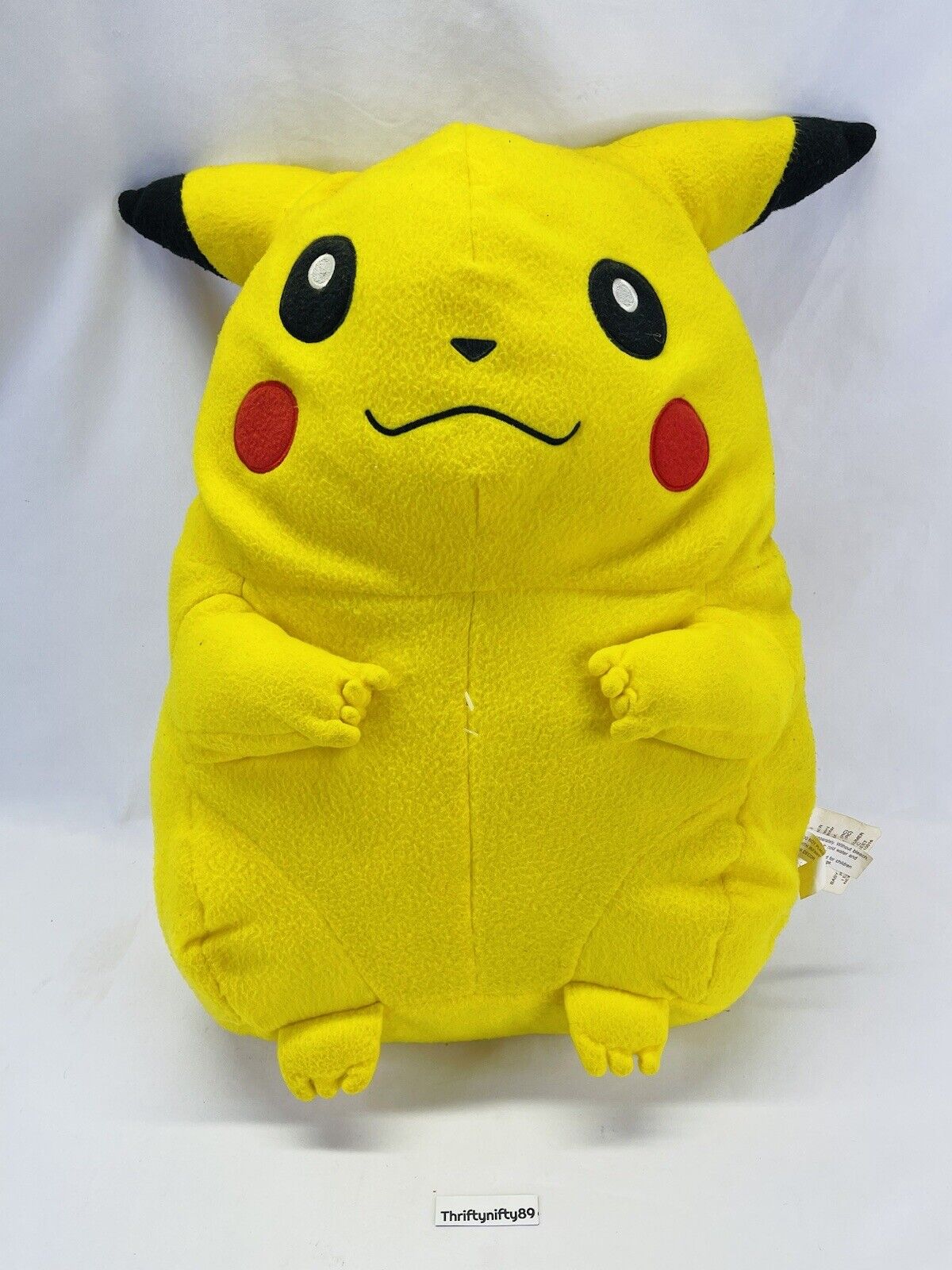 Pokemon Pikachu Jumbo Plush Nintendo Baby Boom Consumer Products Rare 23”