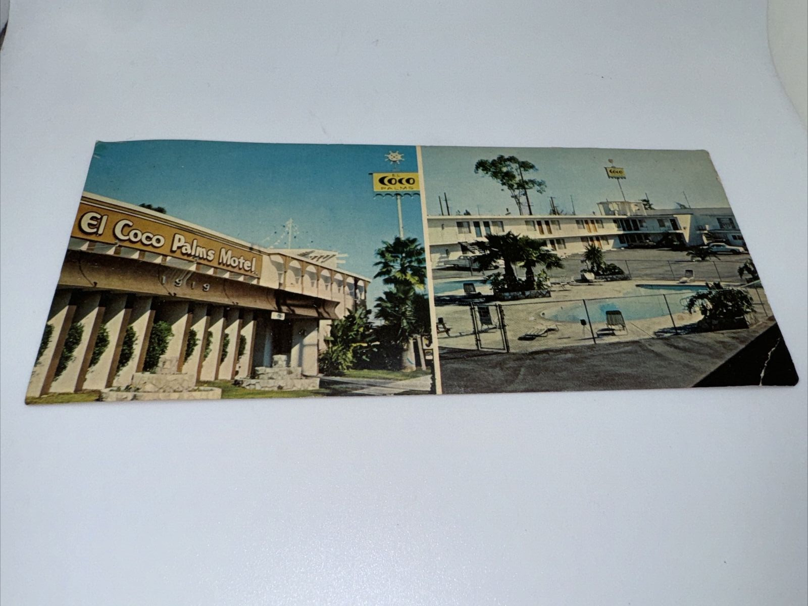 El Coco Palms Motel Postcard Hawaii Vintage Postcard