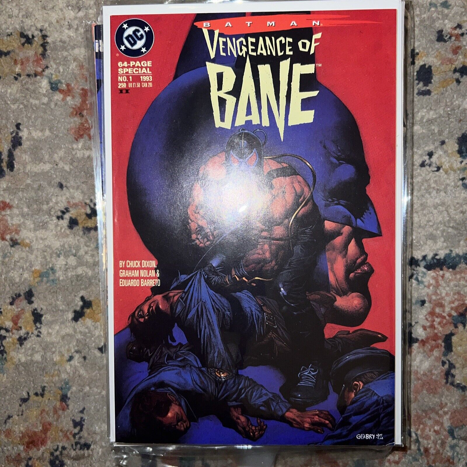 DC Comics BATMAN VENGEANCE OF BANE 1 🔑 1st Appearance of Bane 2nd Print 1993🔥
