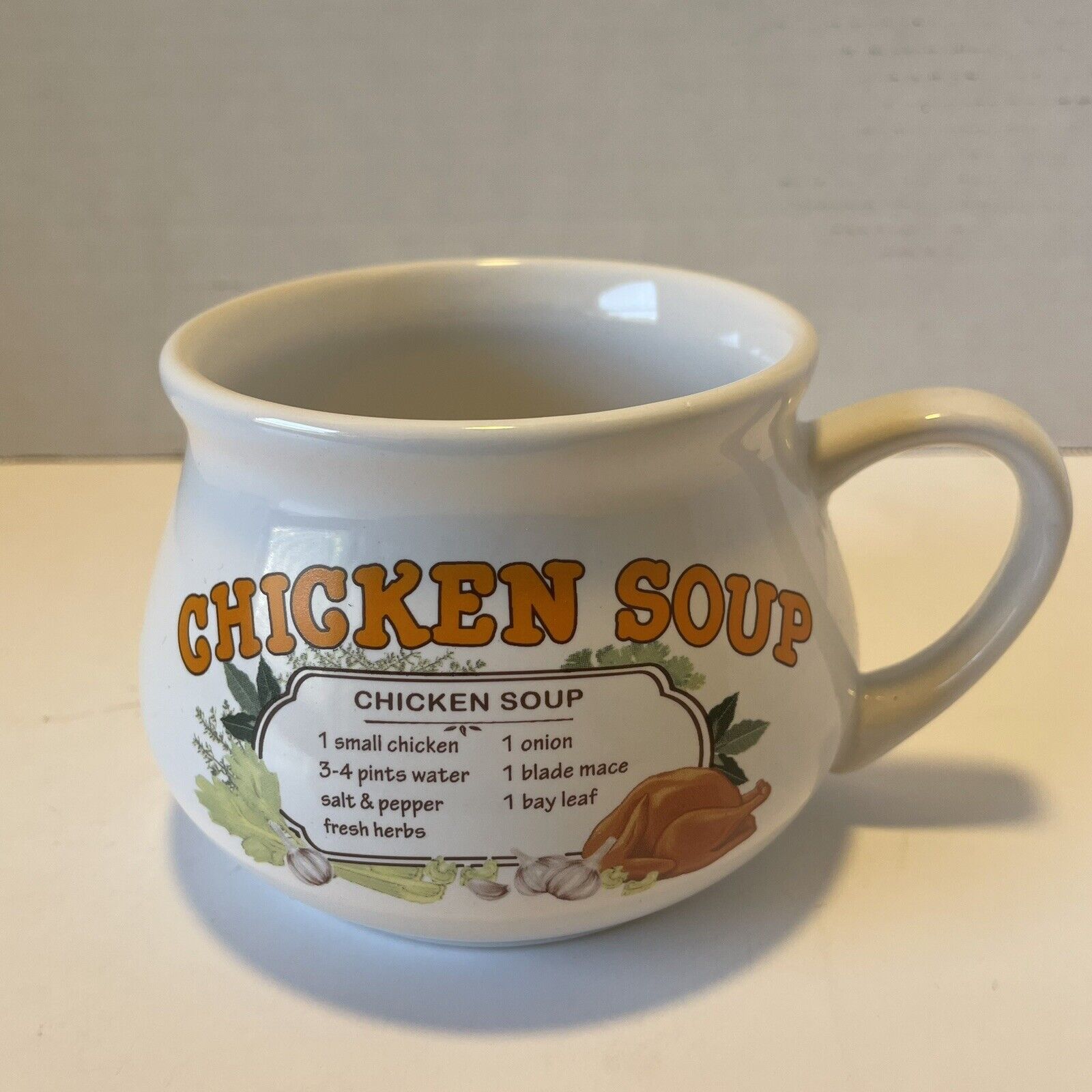 Dat'l Do-It Inc Chicken Soup Bowl Vintage