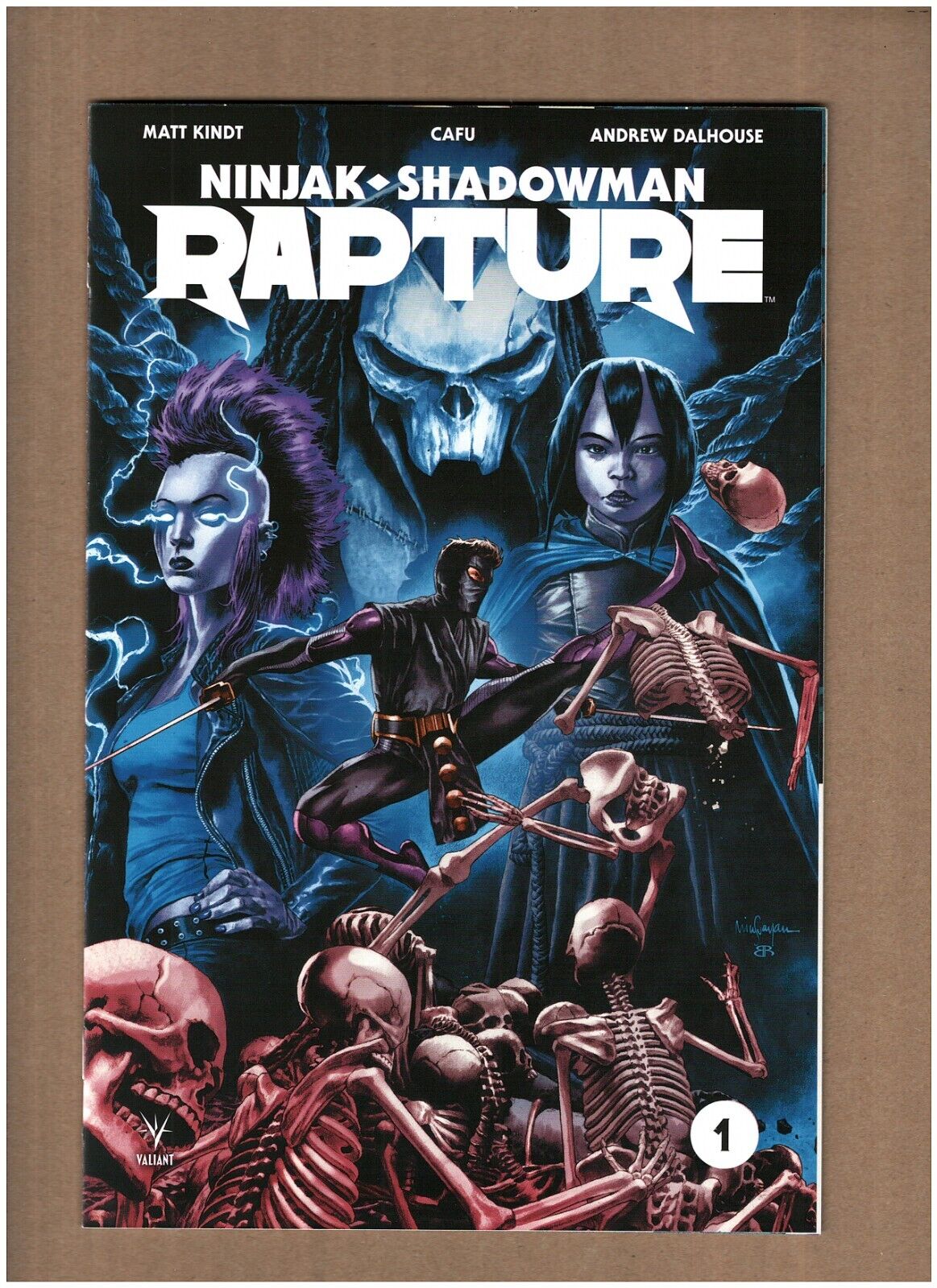 Rapture #1 Valiant Comics 2017 Ninjak Shadowman NM- 9.2