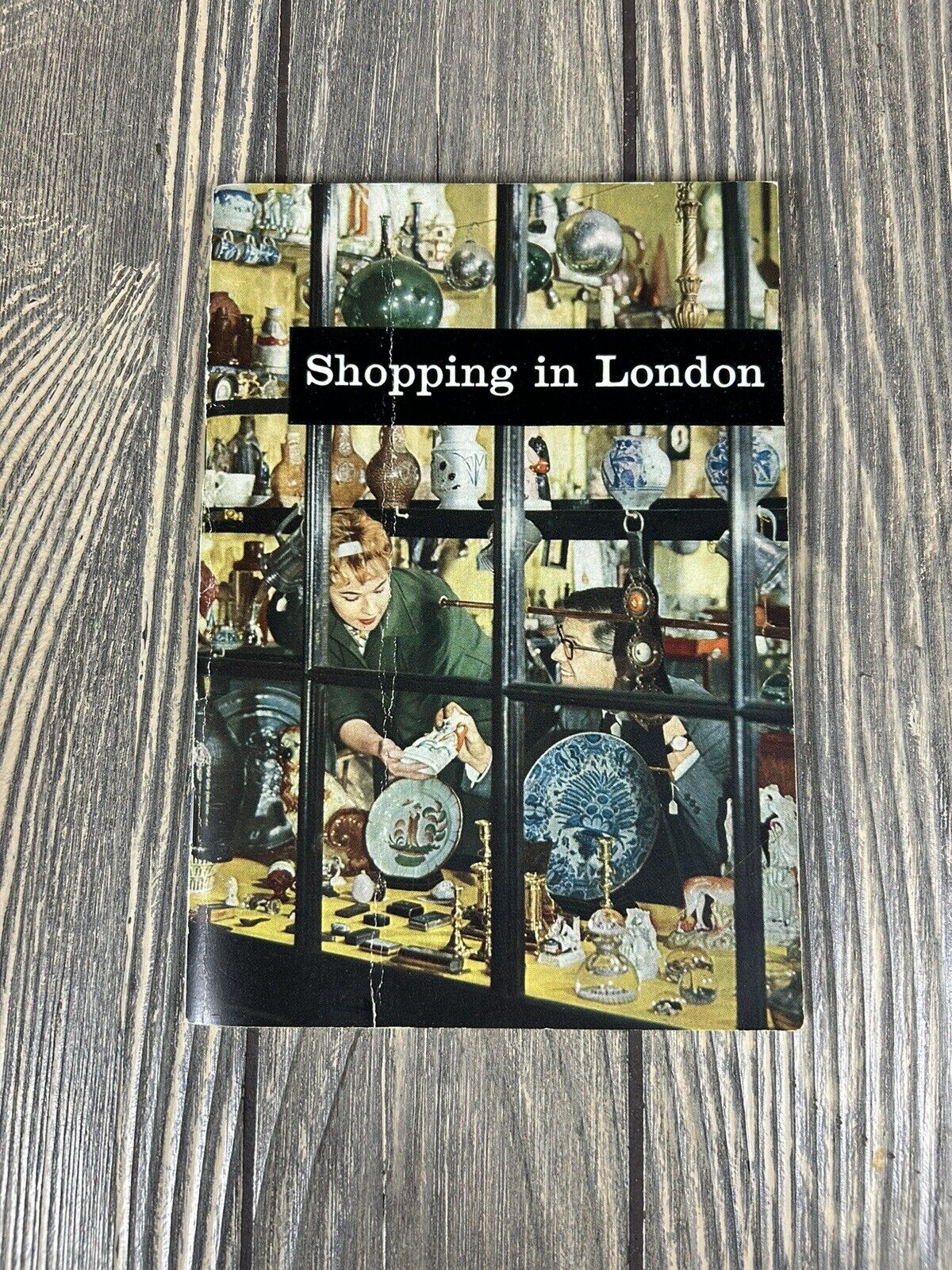Vintage 1959 Shopping In London Booklet