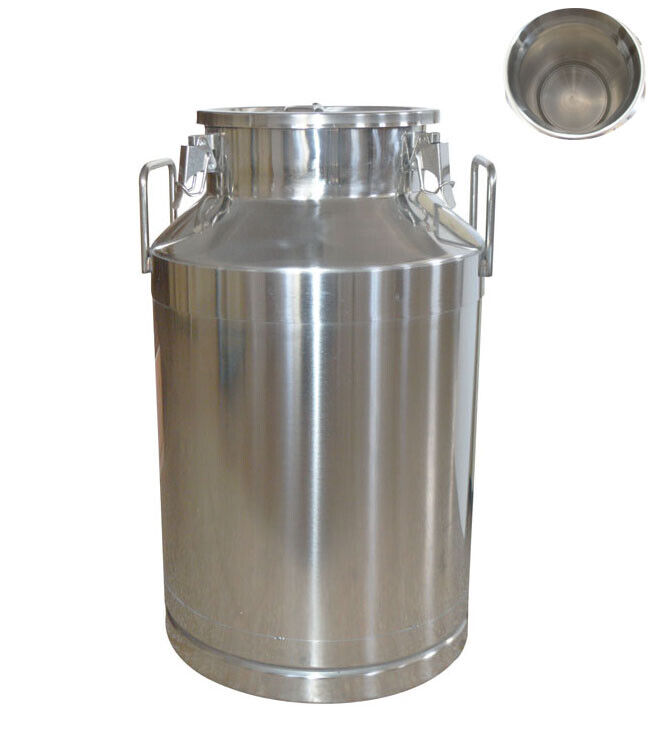 TECHTONGDA 15.8 Gallon 304 Stainless Steel Milk Pail Beer/ Wine Storage Pail