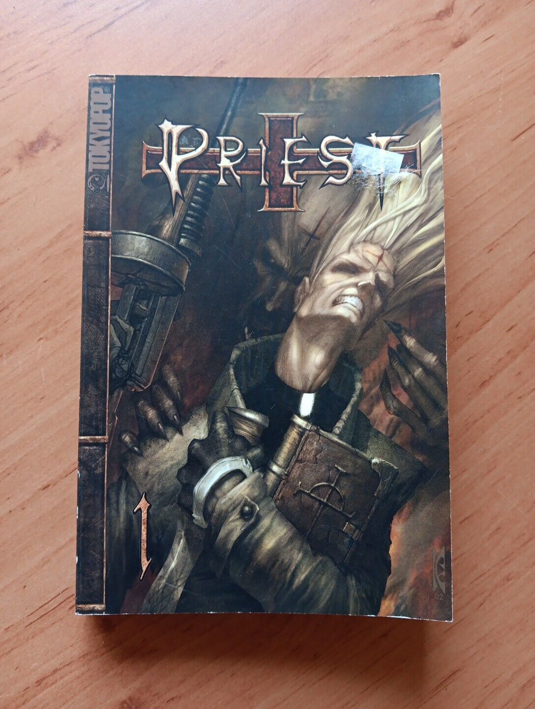 Priest Volume 1- Min Woo Hyung  -English Manga- TokyoPop- TPB Graphic Novel-
