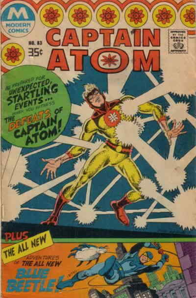 Captain Atom (Charlton) #83 (2nd) FN; Modern | Blue Beetle reprint - we combine