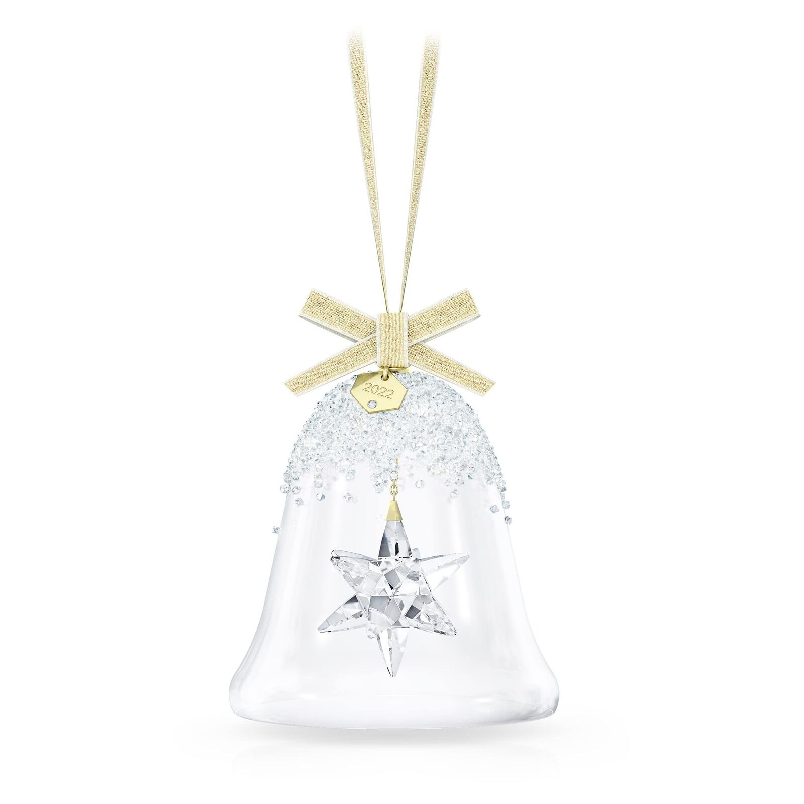 Swarovski Annual Edition 2022 Bell Ornament 2022 Bell & Star