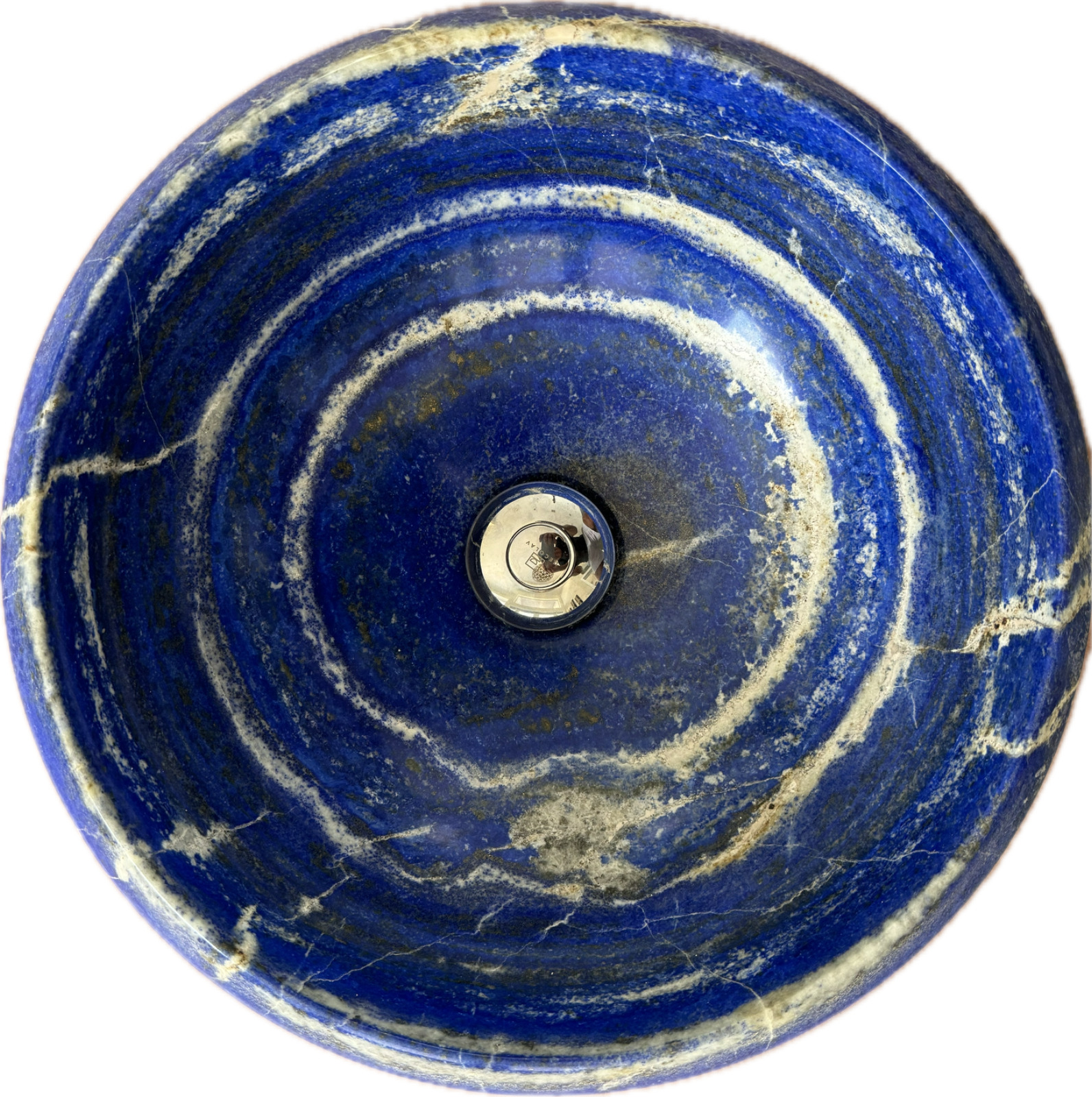 Lapis Lazuli vessel sink.  Only one known in existence