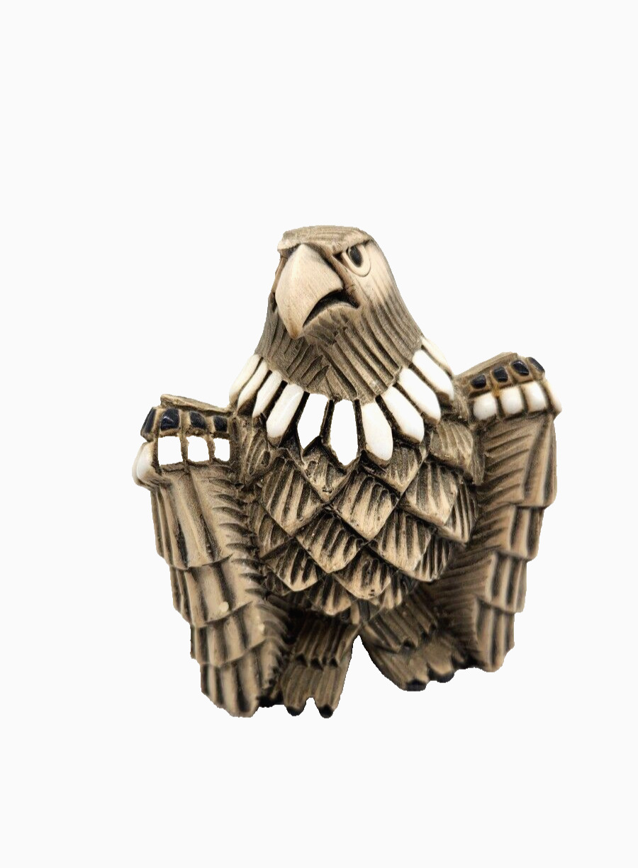 Artesania Rinconada Uruguay Pottery Bird Eagle Figurine