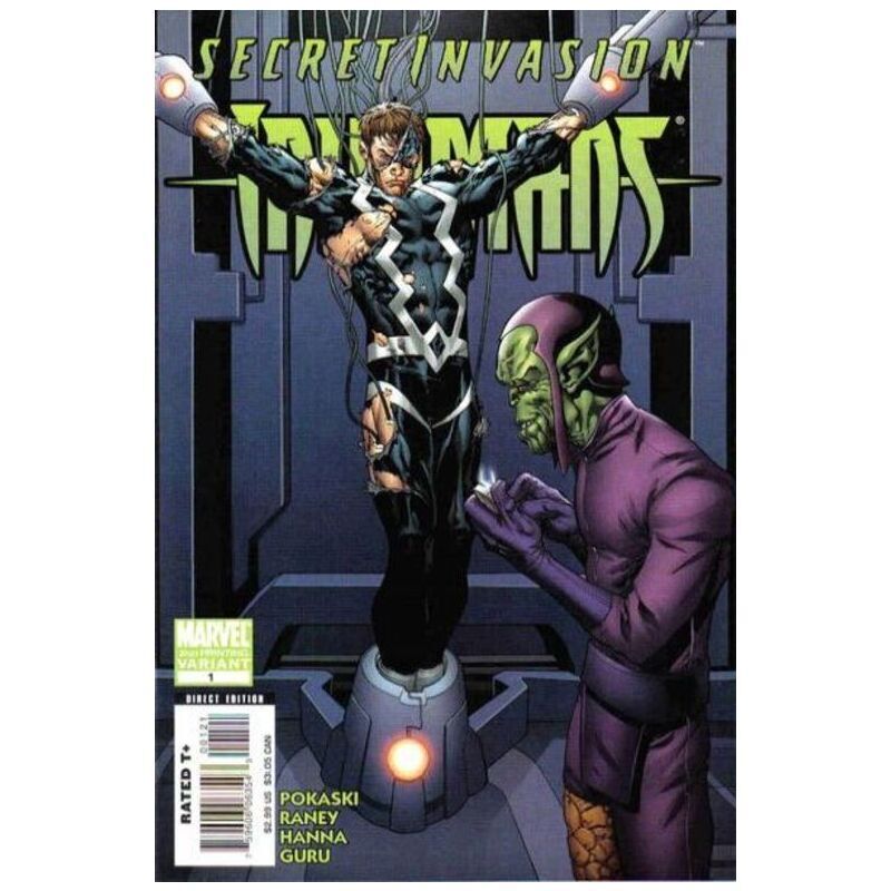 Secret Invasion: Inhumans #1 2nd printing in NM condition. Marvel comics [p&