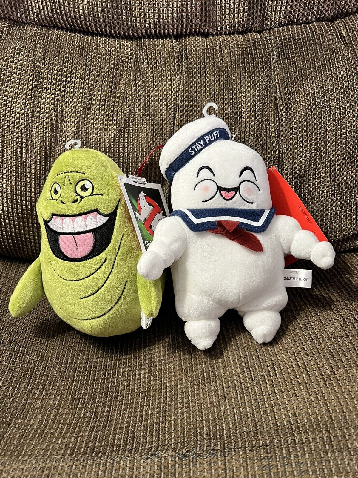 Kidrobot Phunny Ghostbusters Slimer And Stay Puft Plush