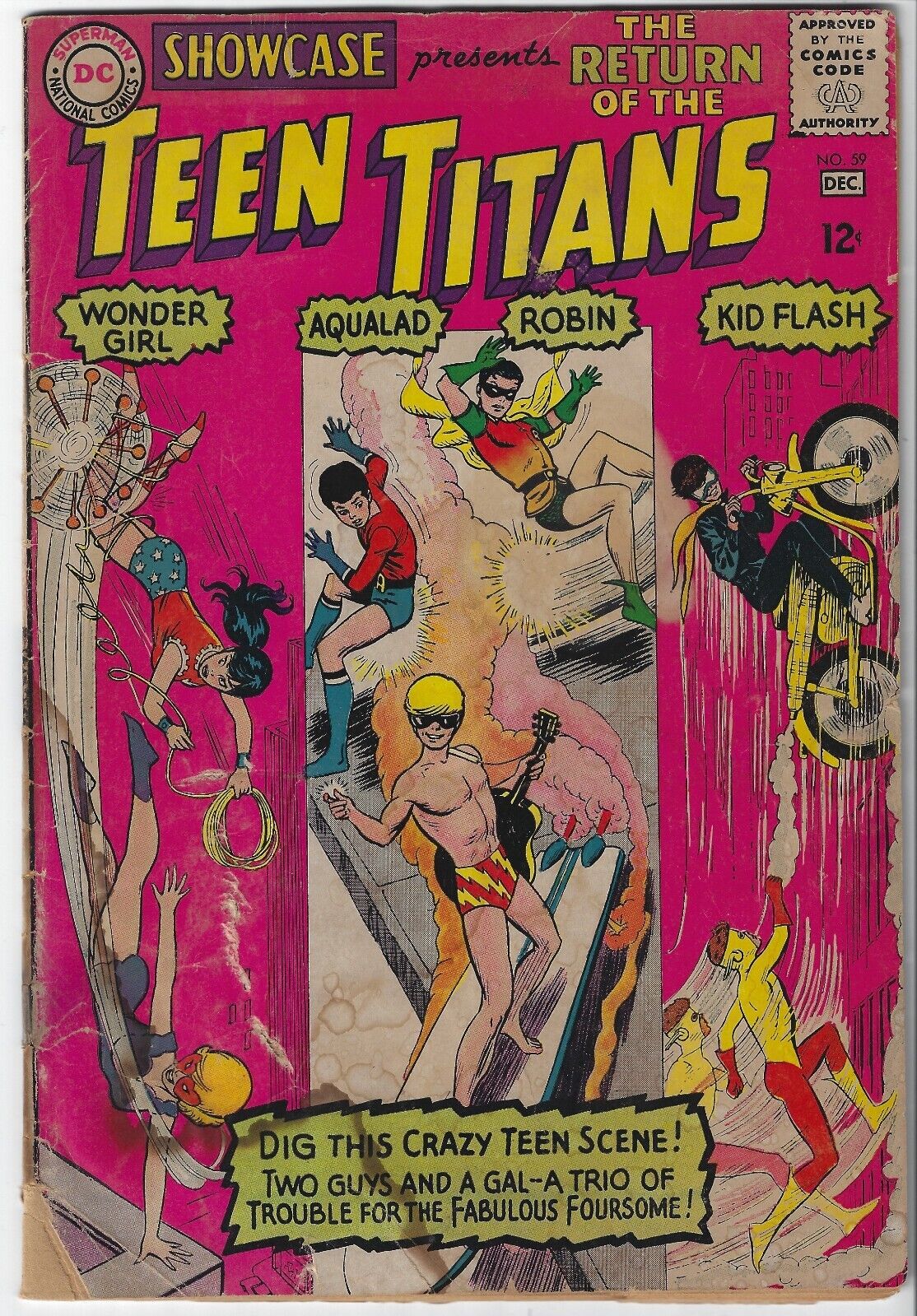 DC Comics Showcase Presents #59 3rd App Teen Titans 1965 2nd WONDER GIRL