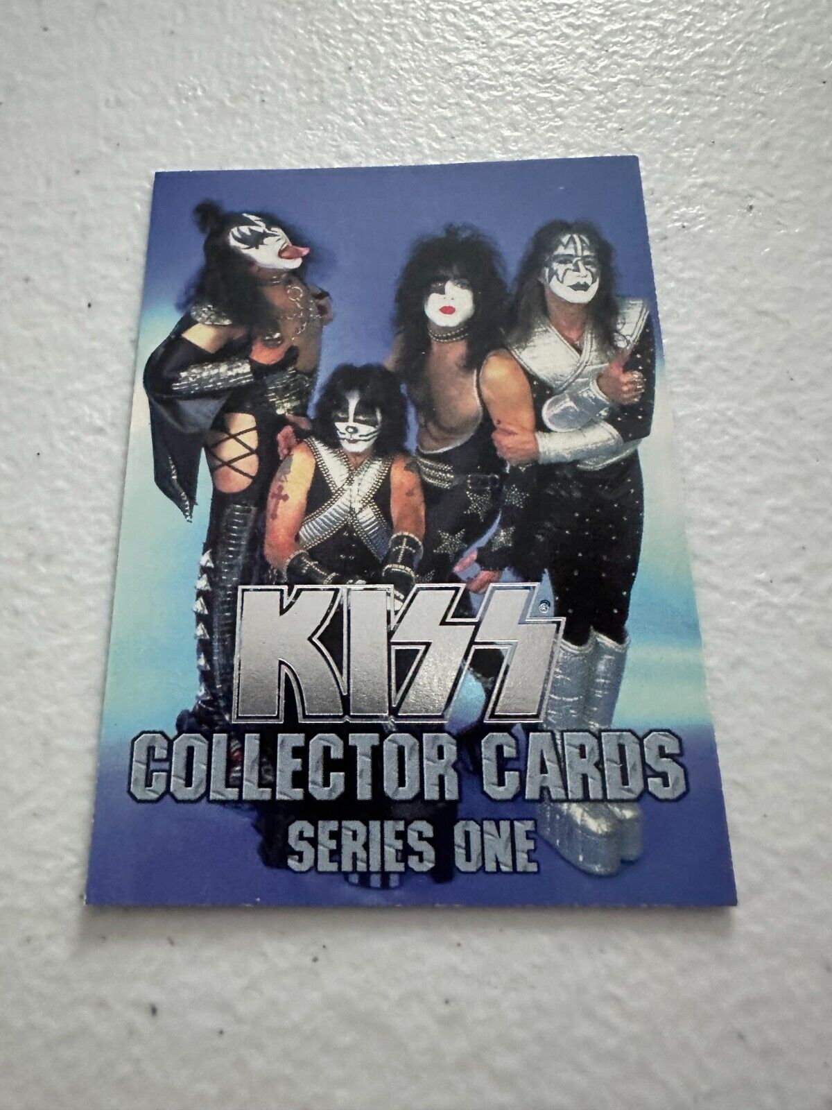 KISS - Trading Cards Silver Foil VG+ 1997 Collector Series One - Gene Simmons