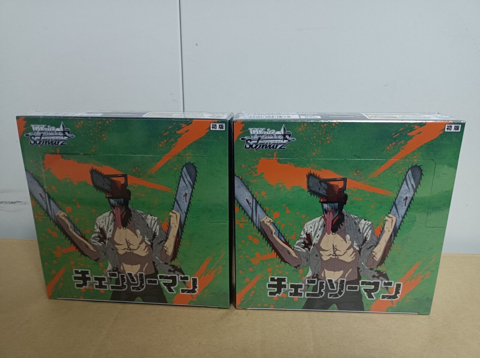 Weiss Schwarz chainsaw man Booster Pack TCG Box Bushiroad × 2 box (with shrink)