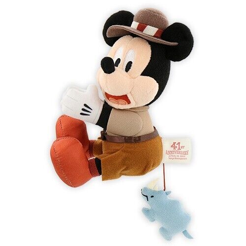 Japan Tokyo Disneyland 41st Anniv. Mickey Plush Clip Jungle Cruise Pre-order